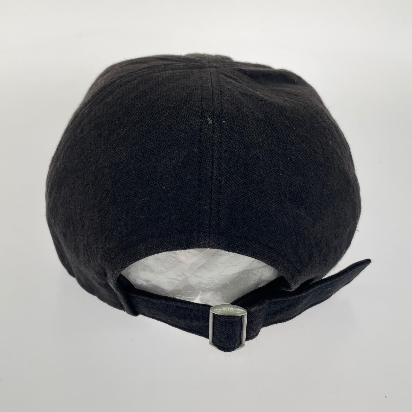 キャップ SimplyComplicated CUTOFF 6 PANEL CAP ブラック