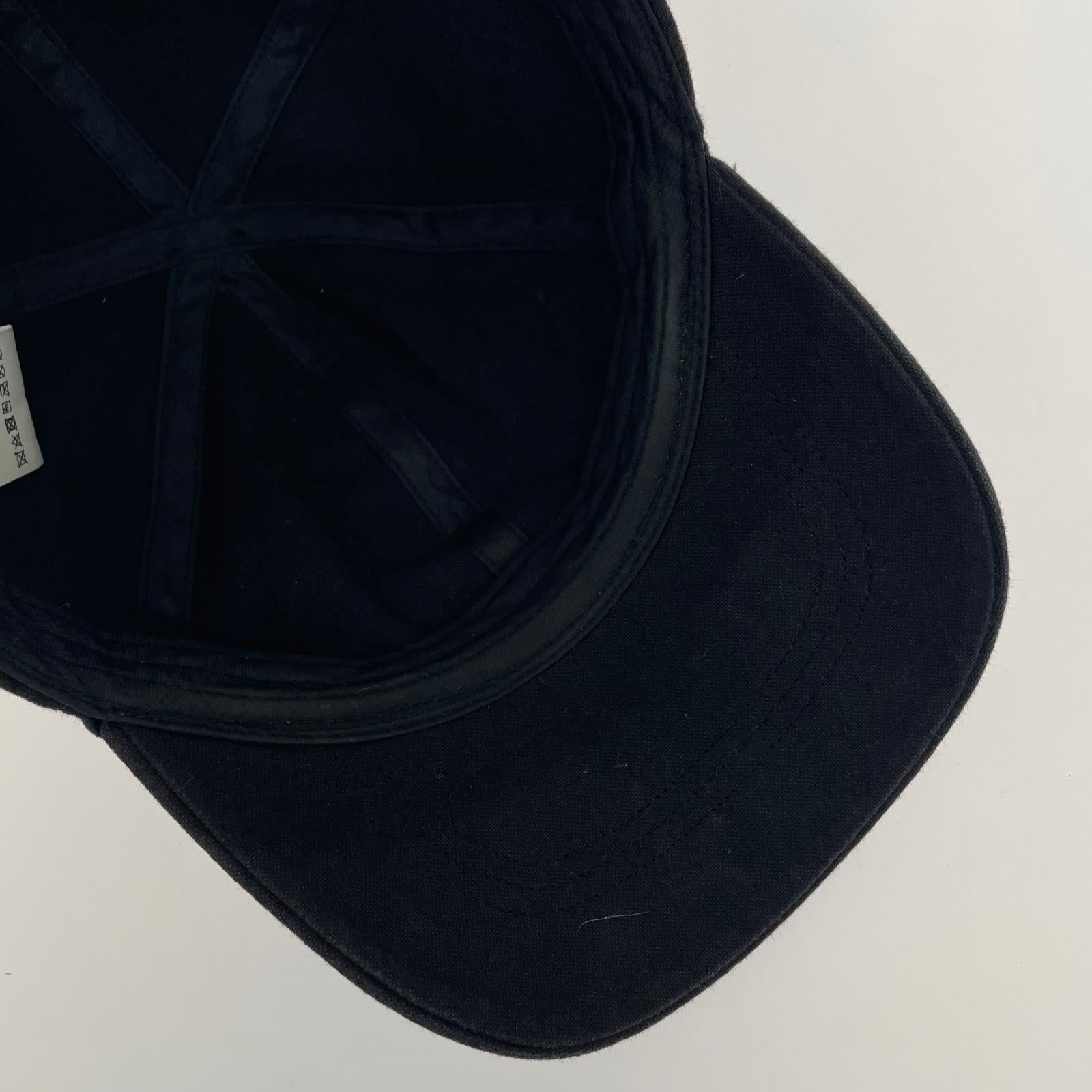キャップ SimplyComplicated CUTOFF 6 PANEL CAP ブラック