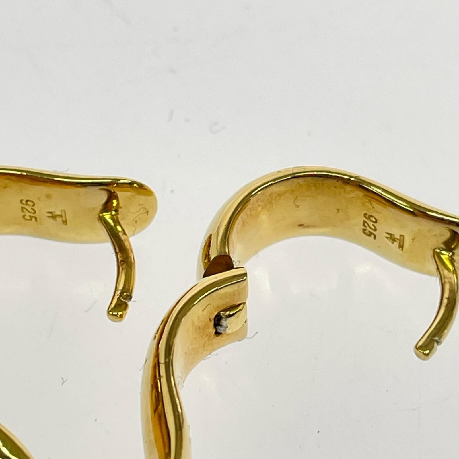その他アクセサリー Ice Hoop Small Gold ピアス 925 ゴールド