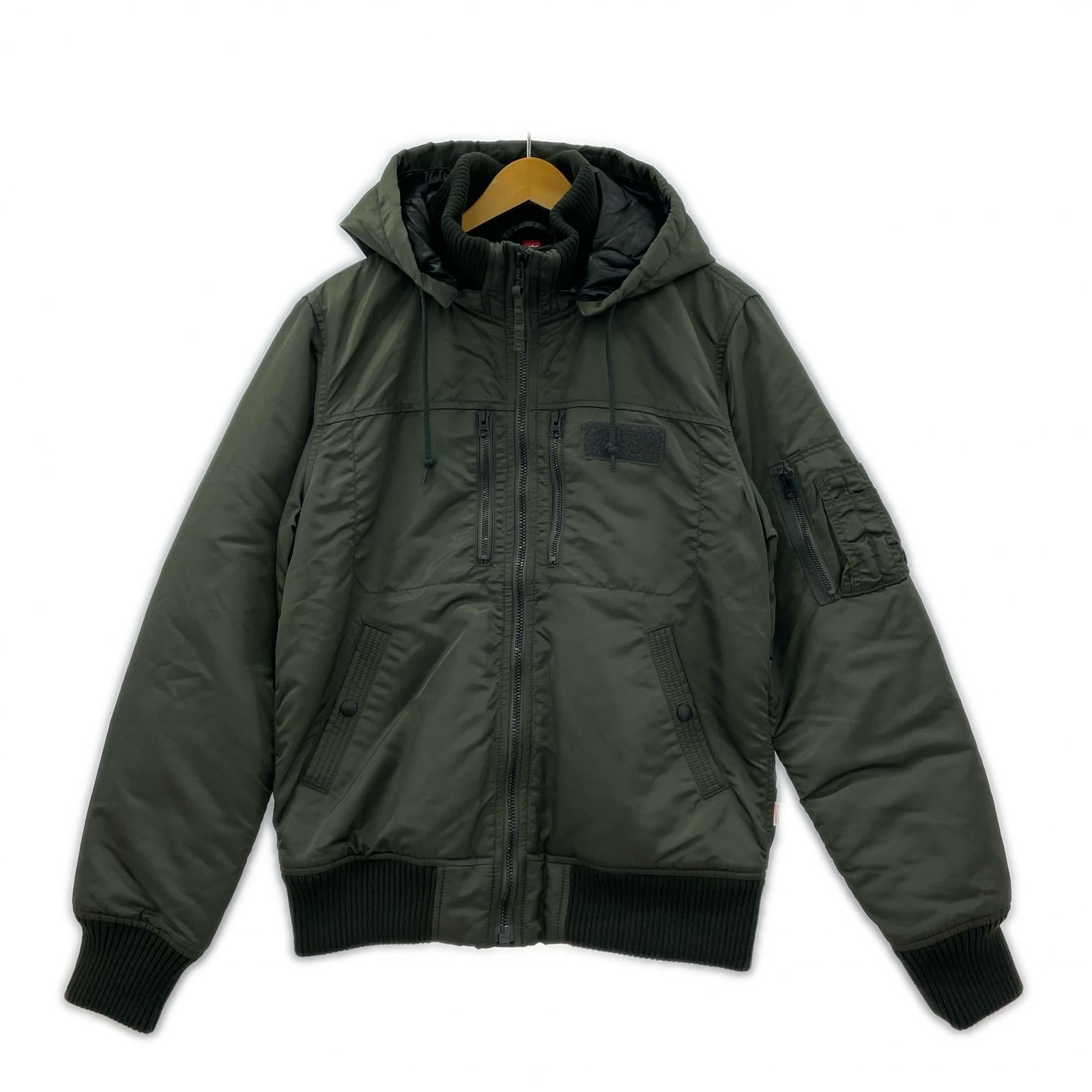 ミリタリージャケット TA1396-076(L) L カーキ