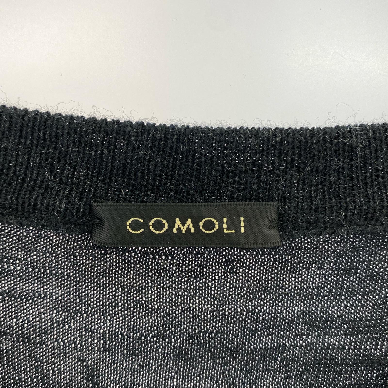ニット 25AW ウール クルーネックニット ブラック ブラック