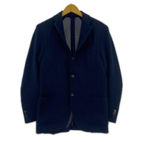 テーラードジャケット LARDINI サマーウール 3Bテーラードジャケット 44 紺 44 ネイビー