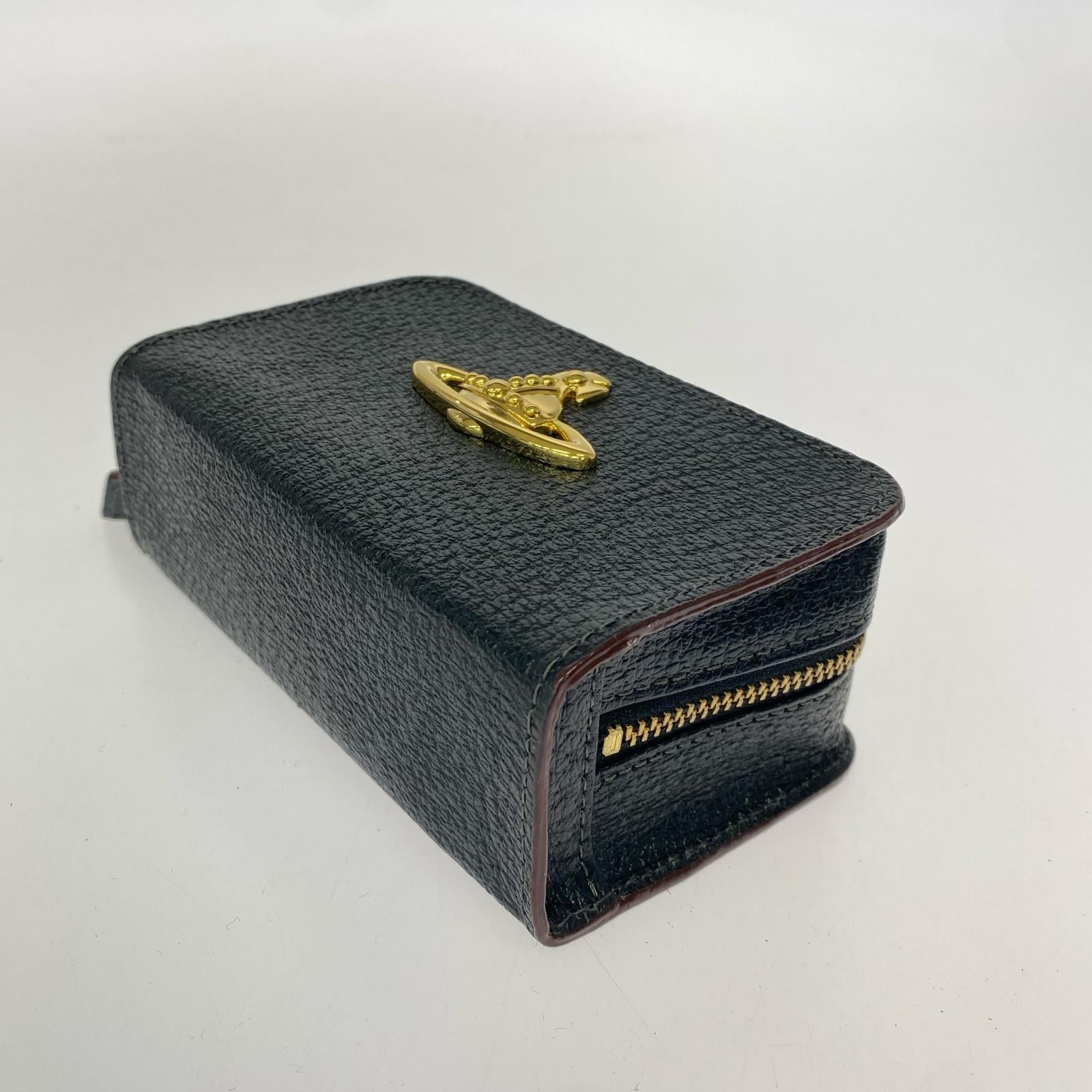 その他アクセサリー Vivienne Westwood EXECUTIVE オーブ レザーマルチケース 黒 ブラック