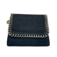コンパクトウォレット STELLA McCARTNEY ファラベラ スモールフラップウォレット 黒 ブラック