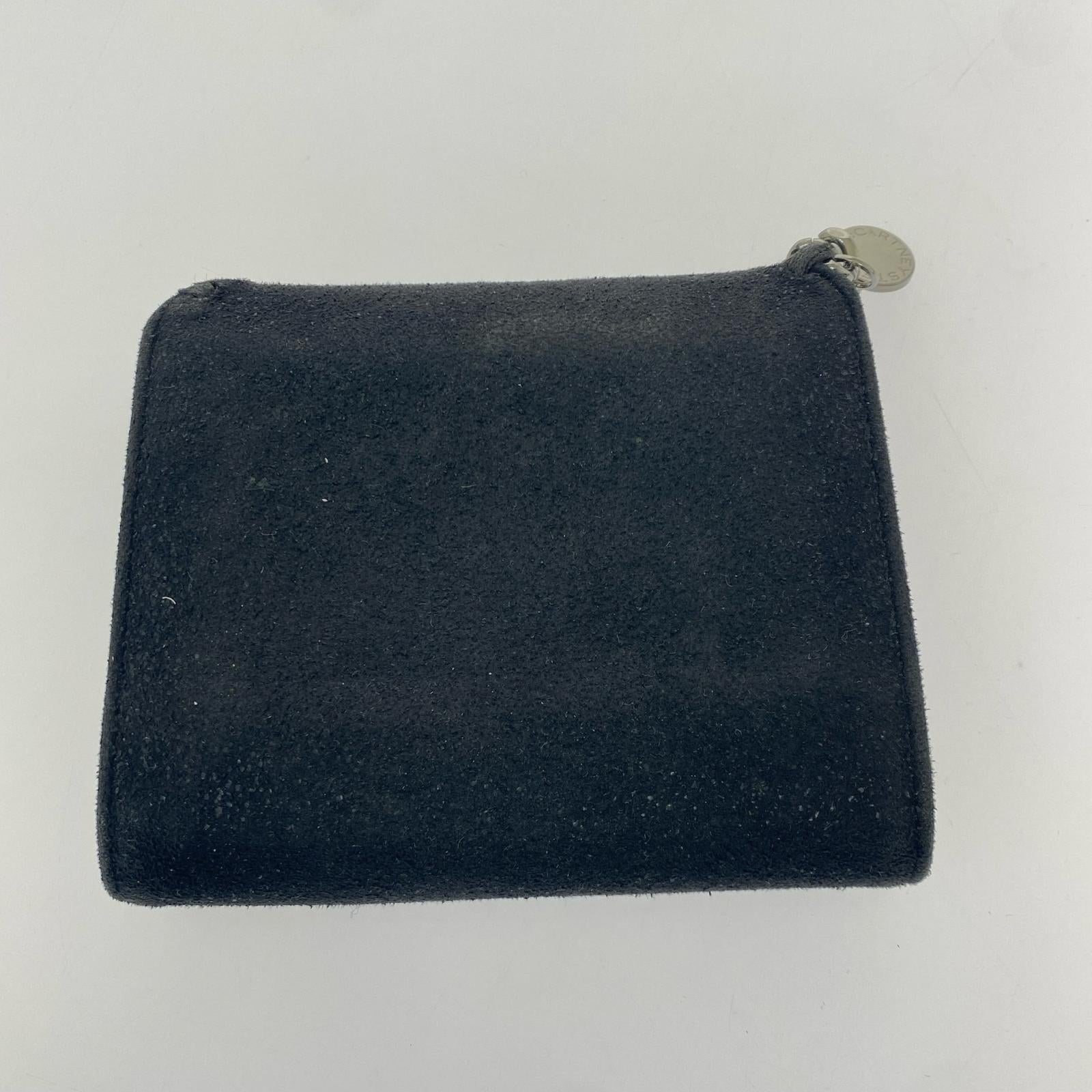 コンパクトウォレット STELLA McCARTNEY ファラベラ スモールフラップウォレット 黒 ブラック