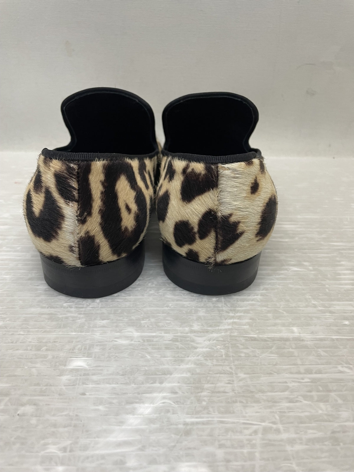 CELINE フィービー期 ハラコ レオパードスリッポン 37