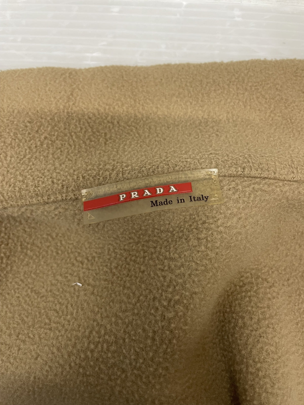 00s PRADA SPORT ナイロン切替フリースジャケット M