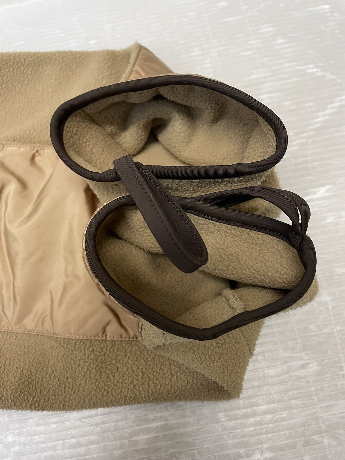00s PRADA SPORT ナイロン切替フリースジャケット M