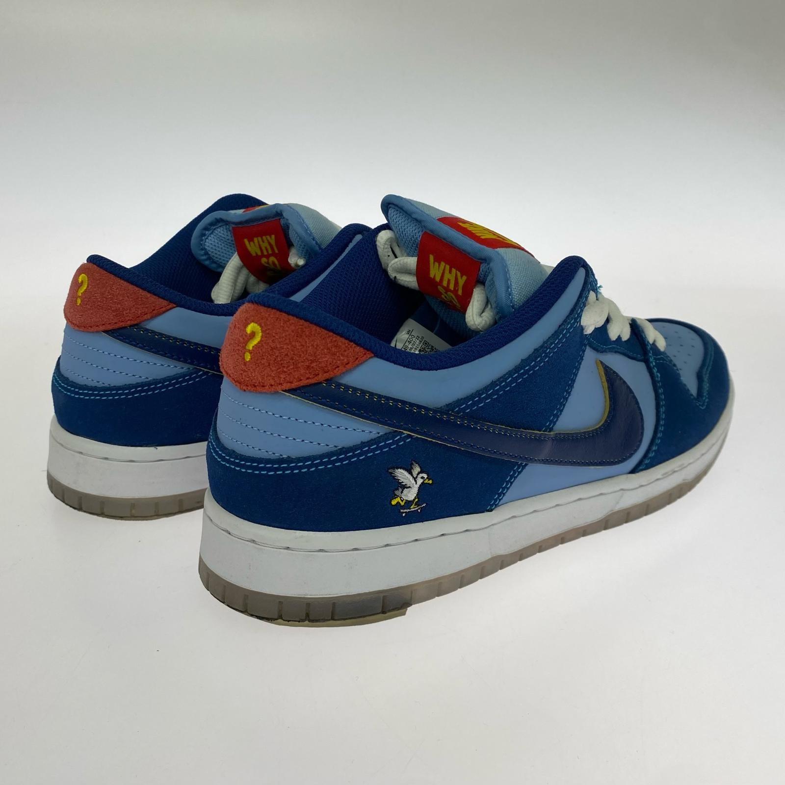 スニーカー Why So Sad? × Nike SB Dunk Low 28cm (US10 UK9 1/2 EU46) ブルー