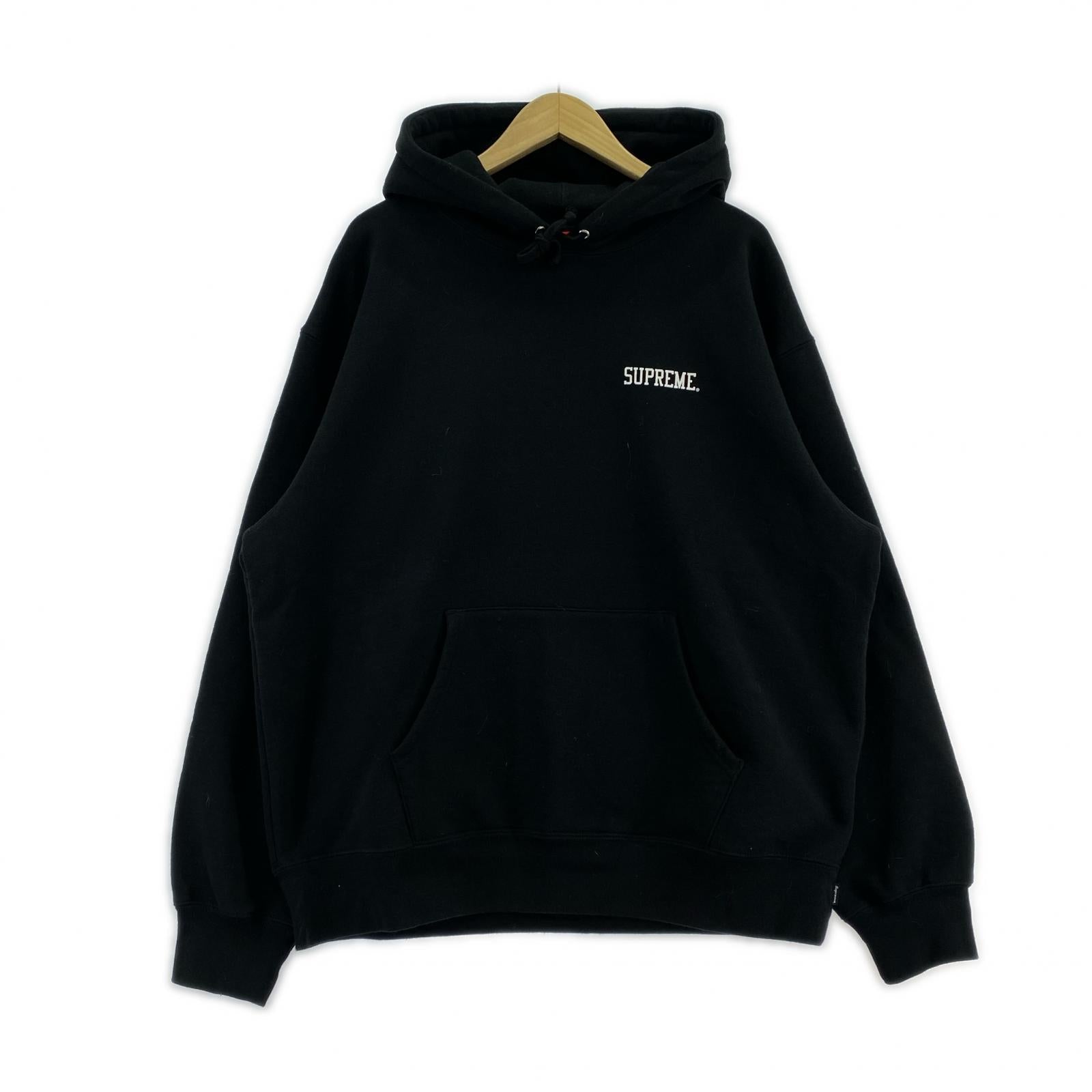 パーカー FW24 immortal hooded anarchy 黒 L L ブラック