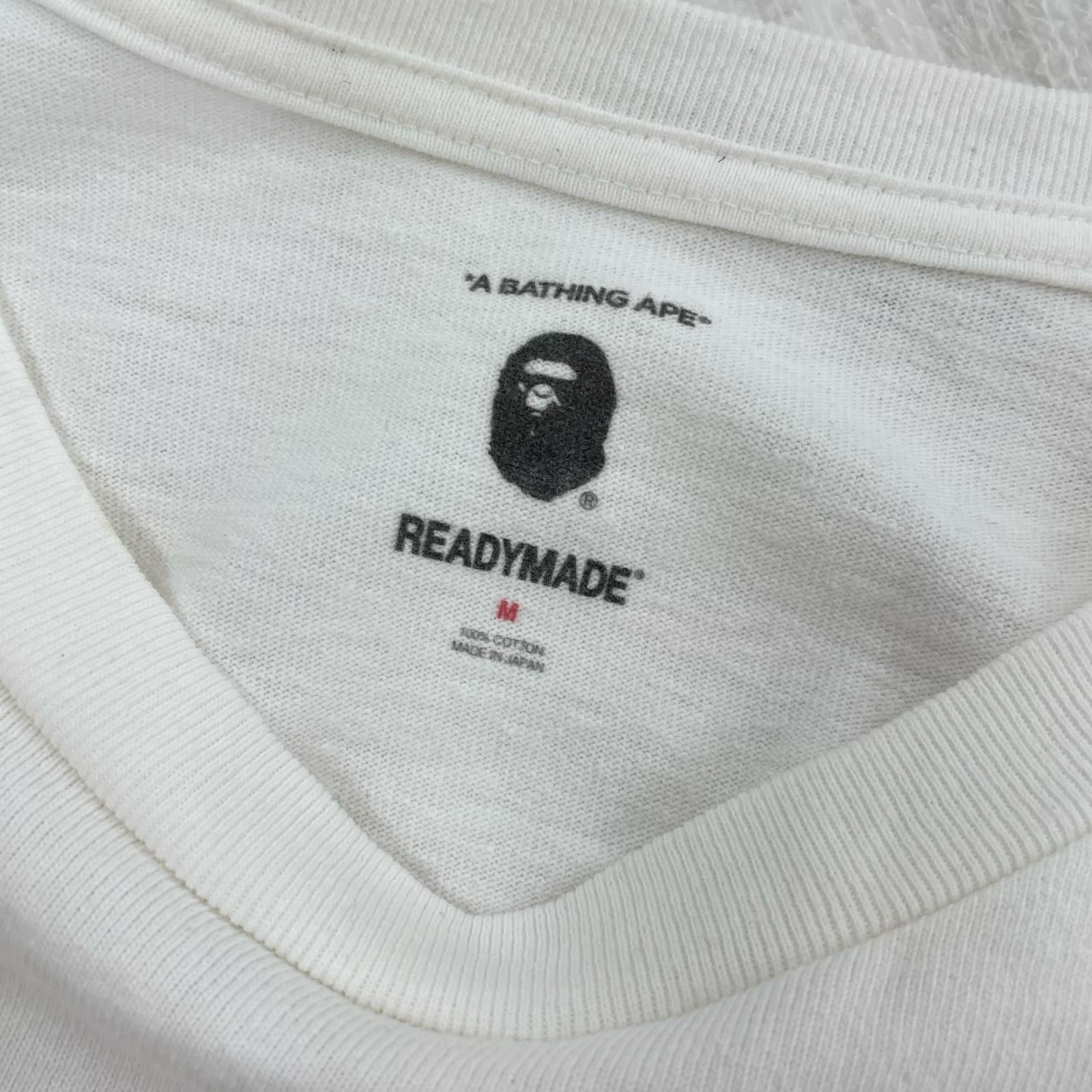 半袖Tシャツ M ×READYMADE M ホワイト