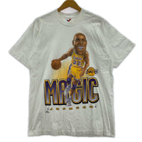 半袖Tシャツ 90s LAKERS Magic Johnson(L) L ホワイト