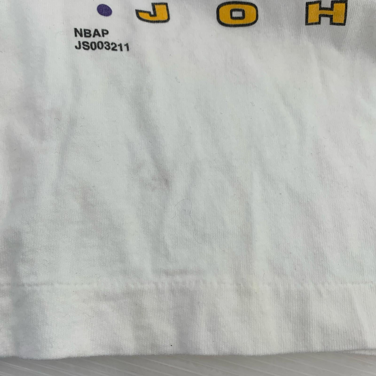 半袖Tシャツ 90s LAKERS Magic Johnson(L) L ホワイト