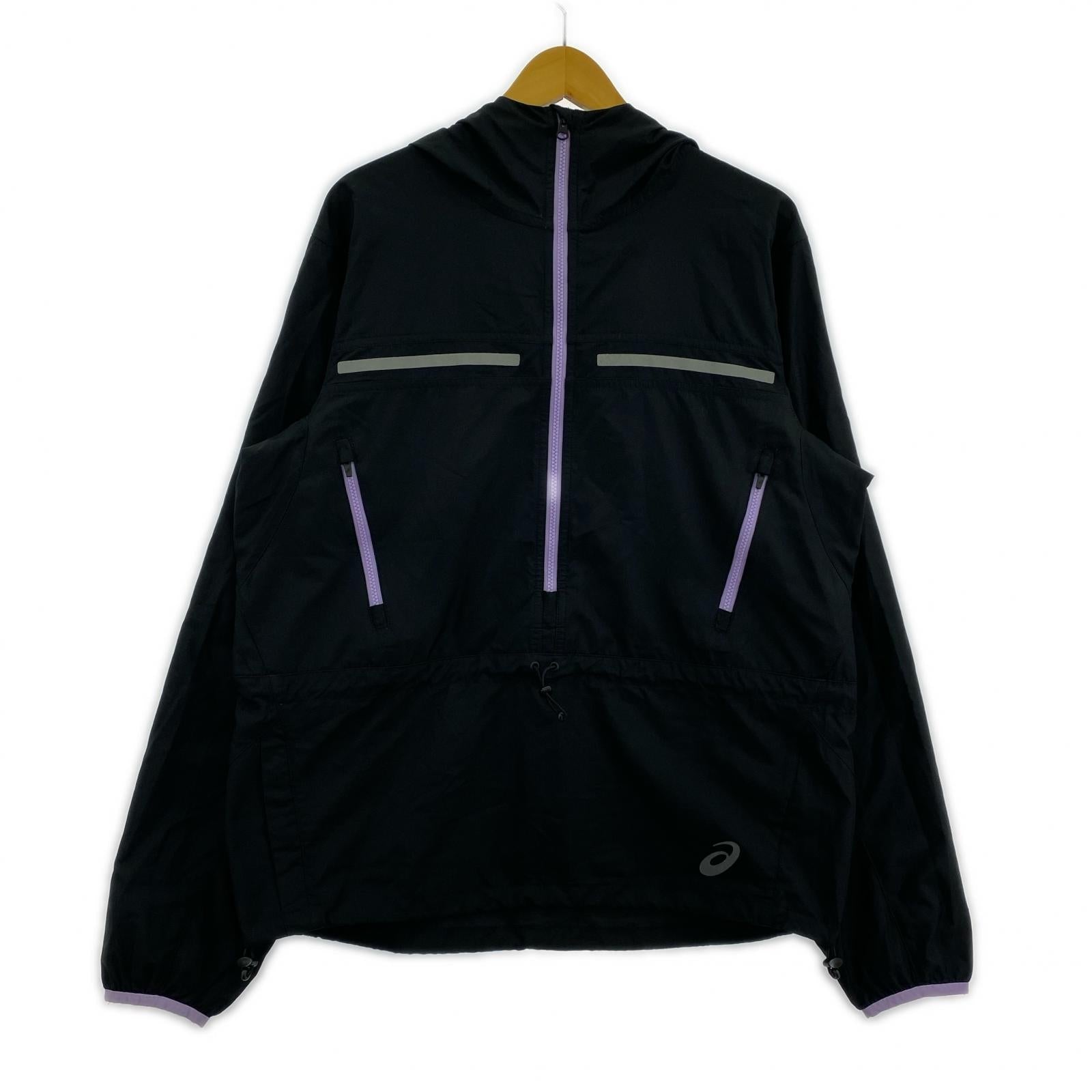 パーカー kikokostadinov asics 19ss アノラック M ブラック