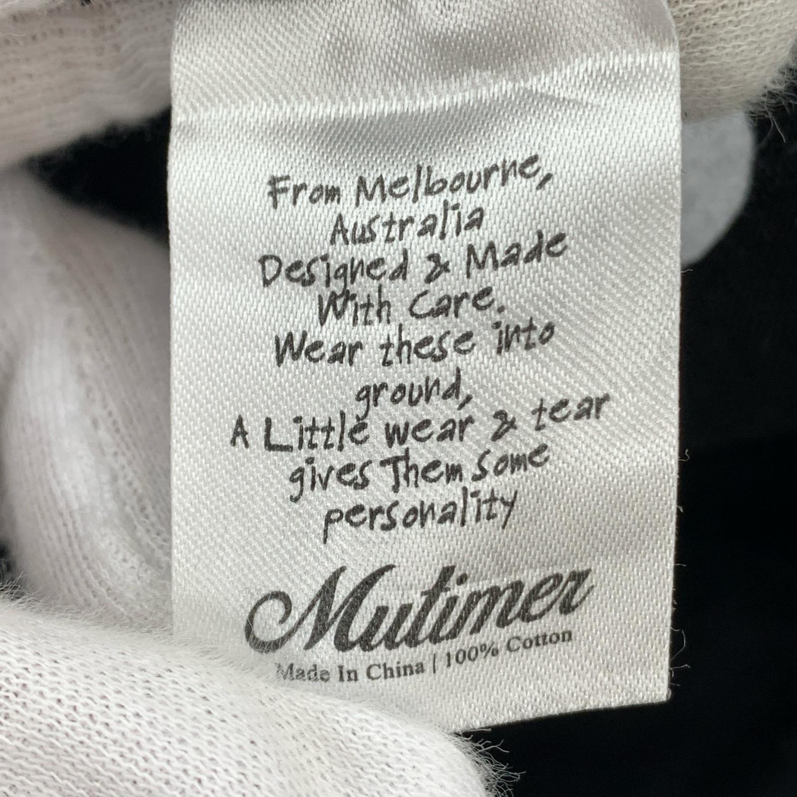 パンツ MUTIMER 黒 パンツ 34 ブラック