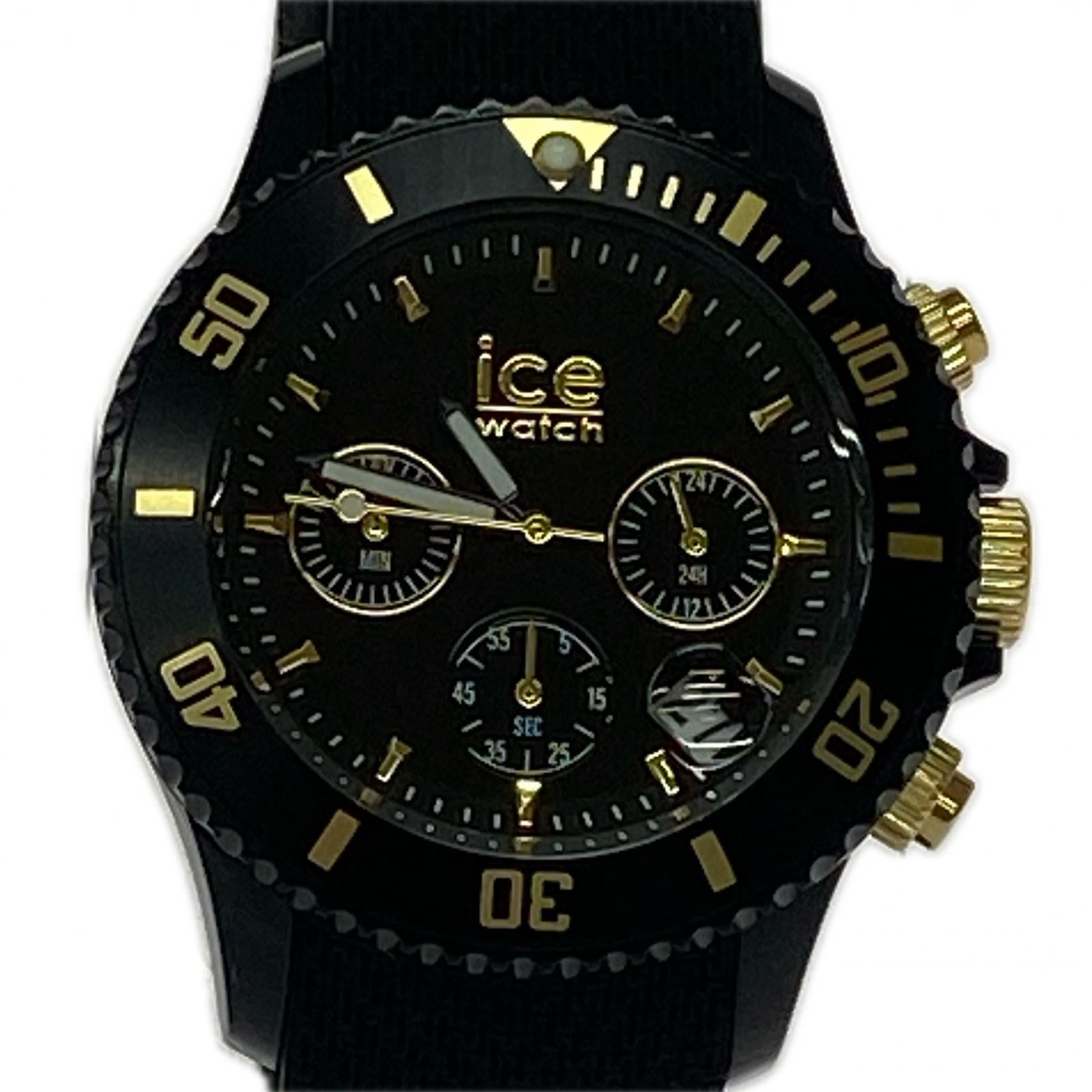 腕時計 ICE WATCH QZ腕時計 クロノグラフ 021602 ブラック