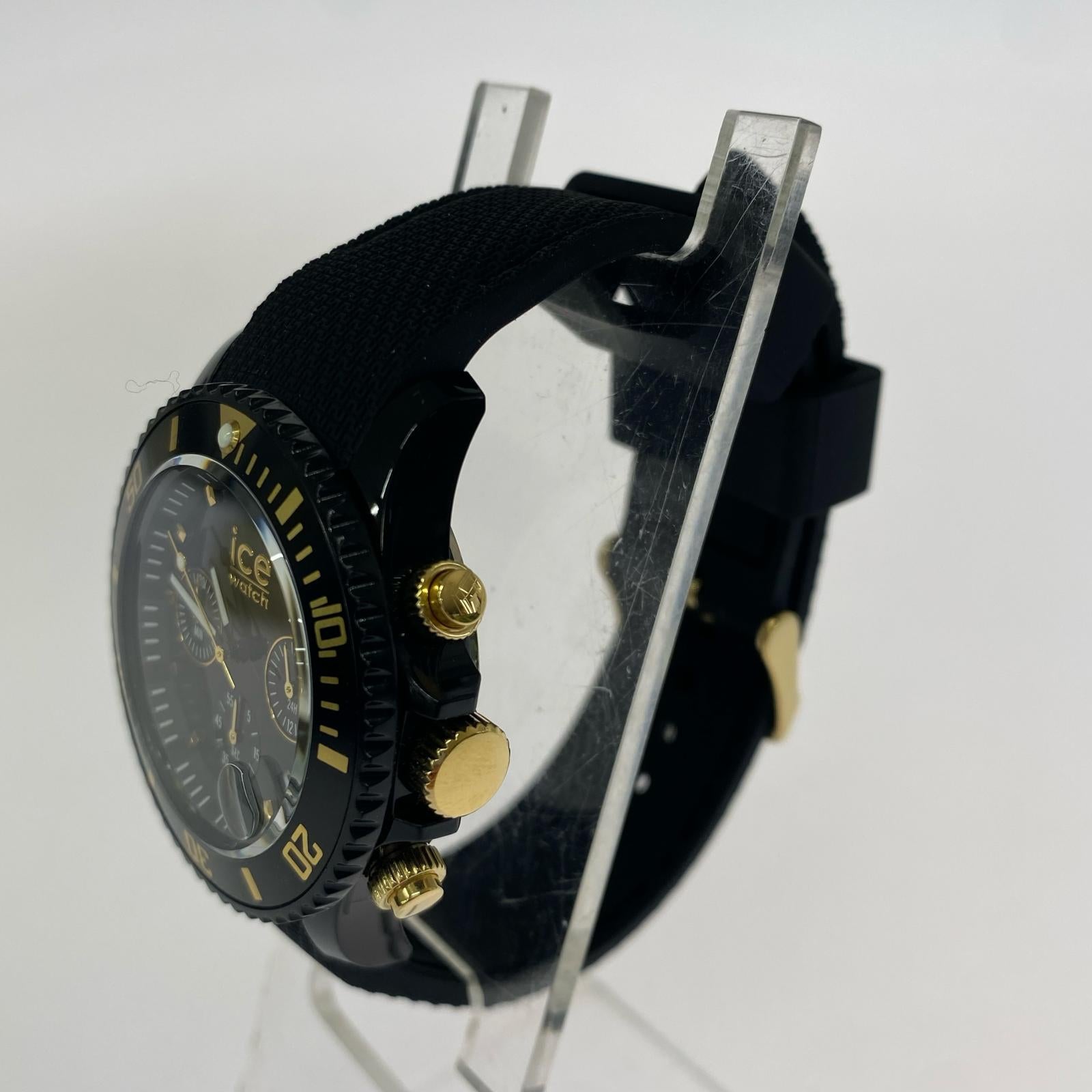 腕時計 ICE WATCH QZ腕時計 クロノグラフ 021602 ブラック