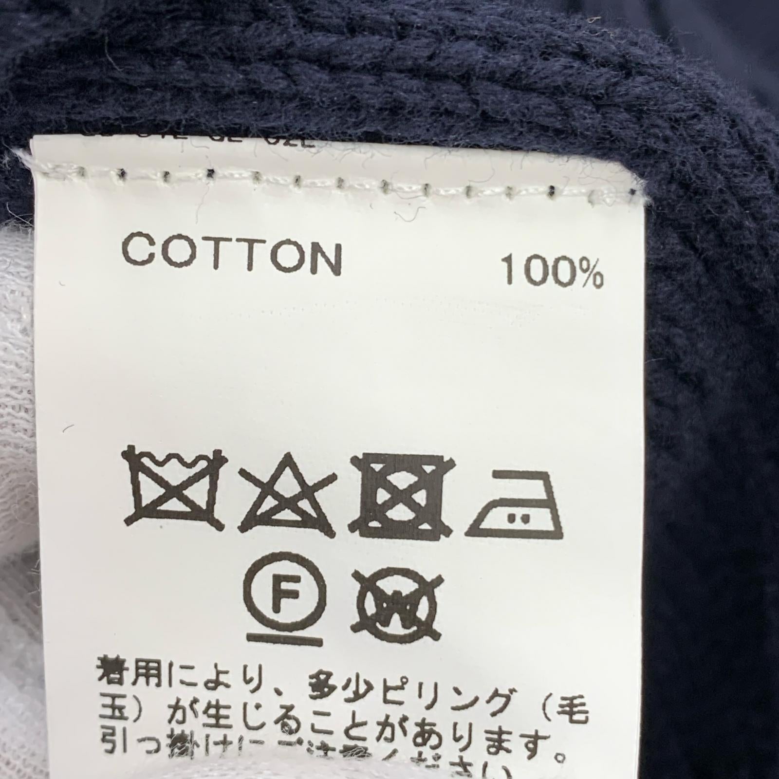 パーカー ZOZOVILLA別注 23AW America Knit Hoodie フリー ネイビー