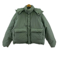 ダウンジャケット 21AW LIGHT FINX POLYESTER DOWN JACKET 3 グリーン