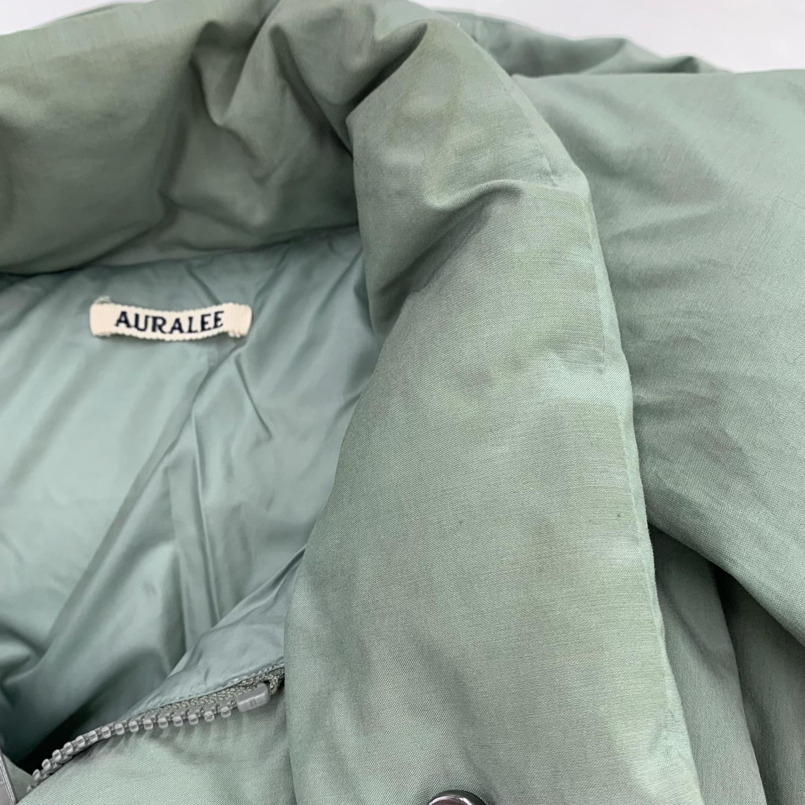 ダウンジャケット 21AW LIGHT FINX POLYESTER DOWN JACKET 3 グリーン