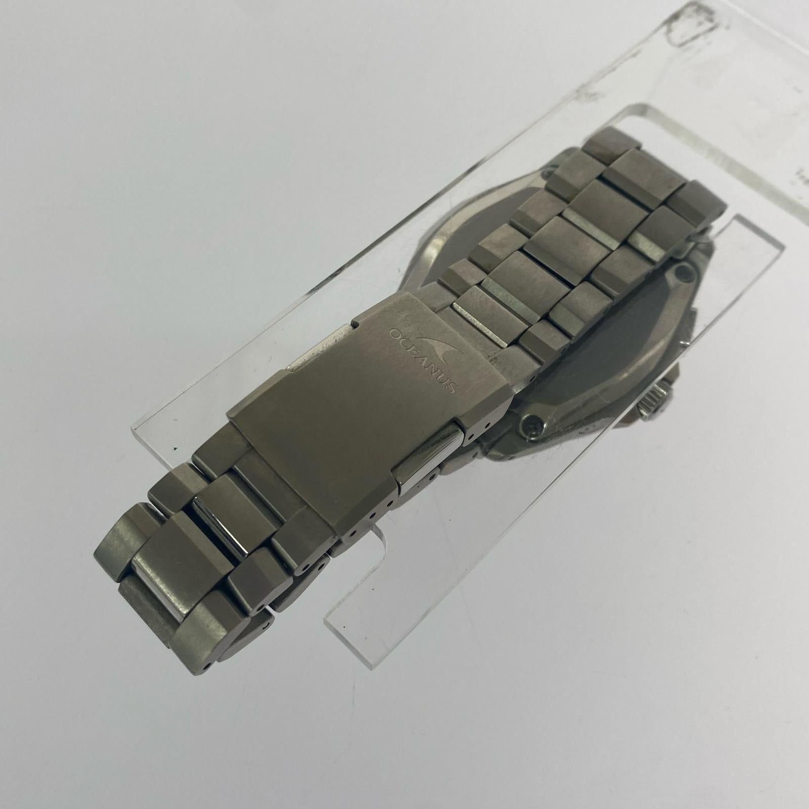 腕時計 OCEANUS OCW-S100 電波ソーラー シルバー