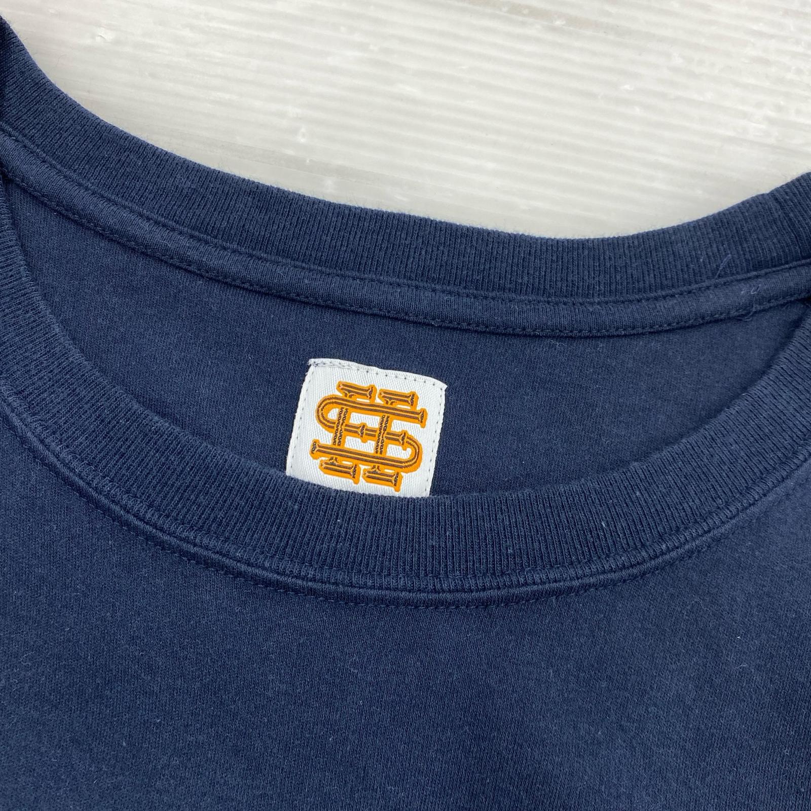 半袖Tシャツ SEE SEE オーバーサイズ ロゴTee XXL ネイビー ネイビー