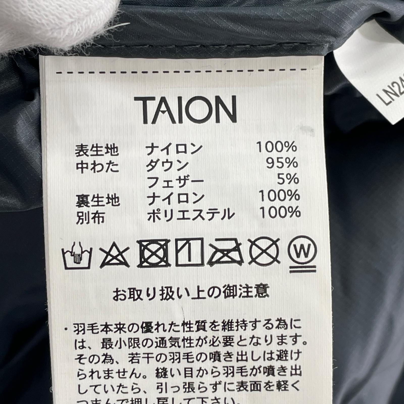 ダウンジャケット TAION S