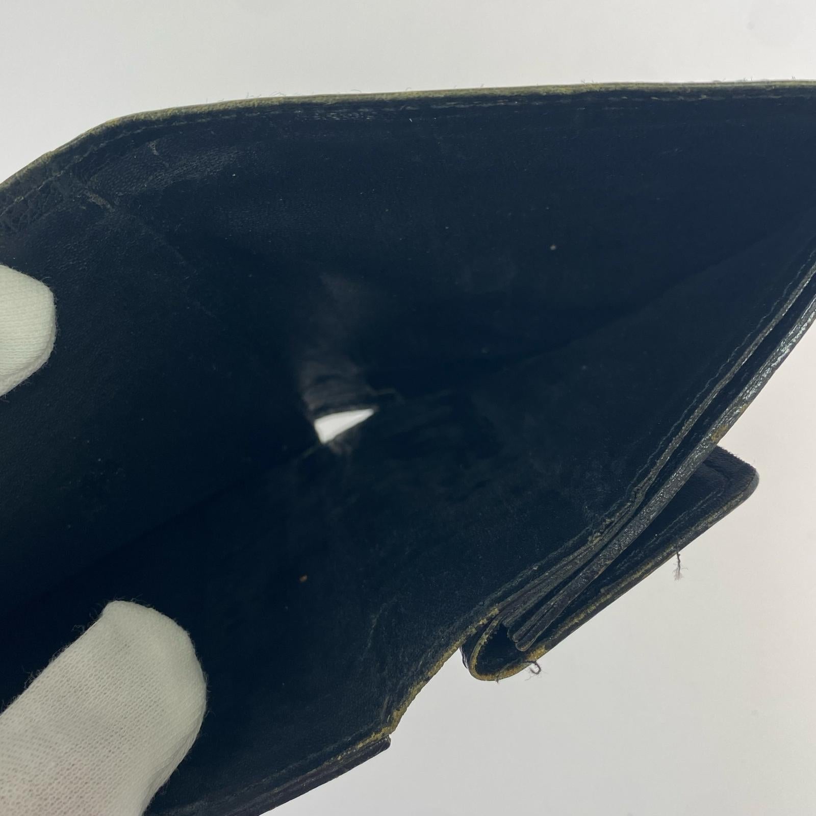 コンパクトウォレット COMME des GARCONS 二つ折り財布 黒 ブラック