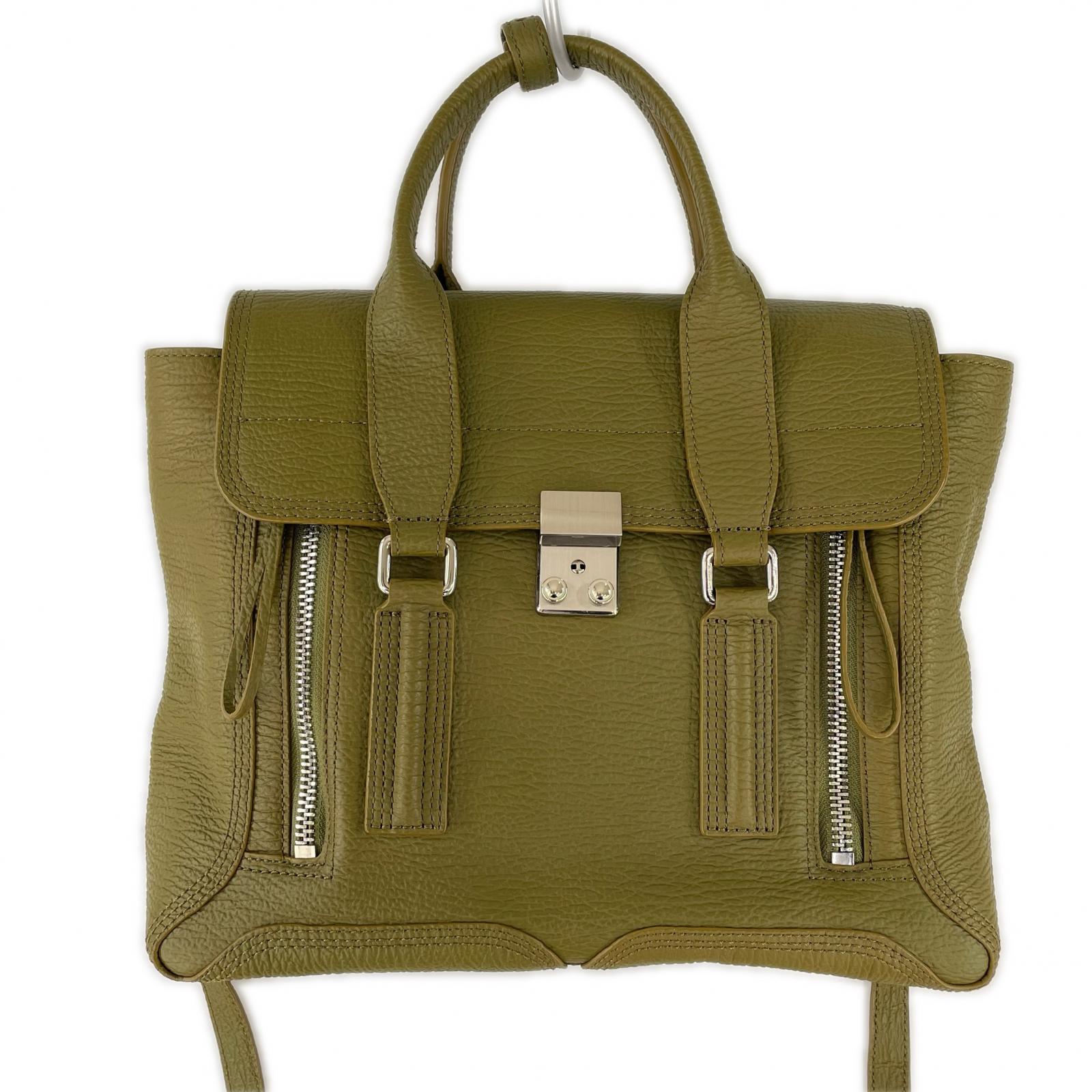 ショルダーバッグ 3.1 Phillip Lim 2WAYショルダーバッグ 緑 グリーン