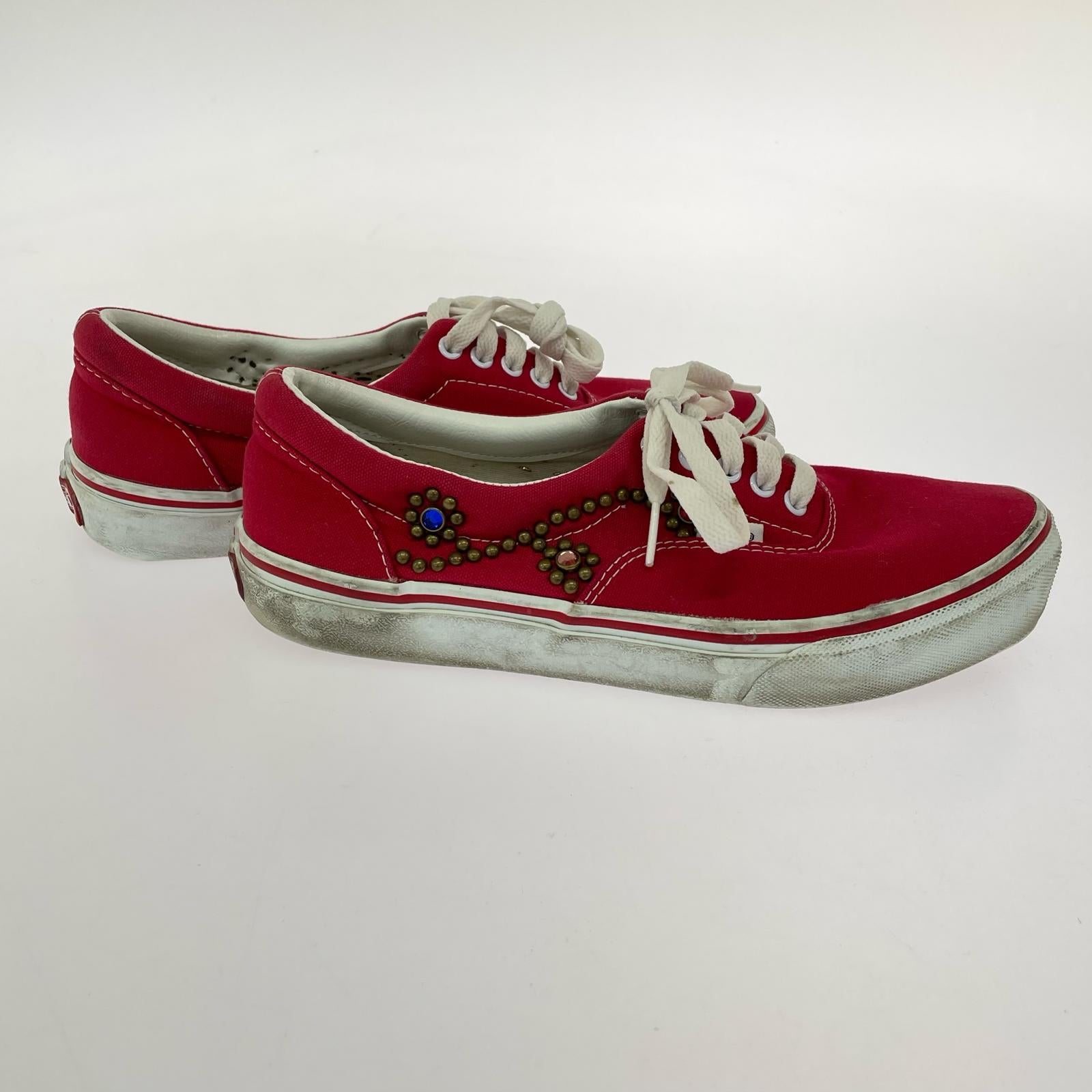 スニーカー VANS×MARBLES ERA 赤 (26) 26cm (US8 UK7 1/2 EU42) レッド