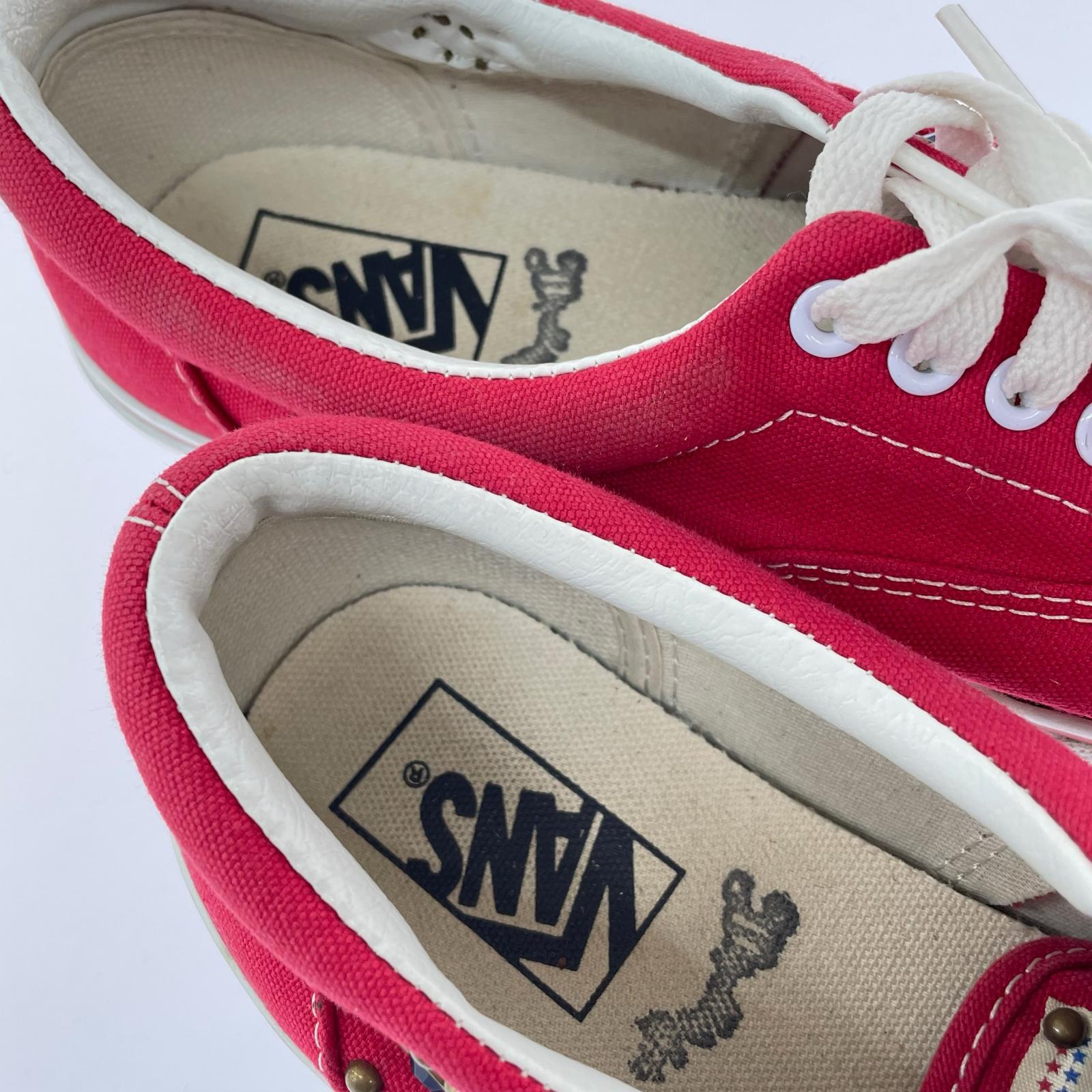 スニーカー VANS×MARBLES ERA 赤 (26) 26cm (US8 UK7 1/2 EU42) レッド
