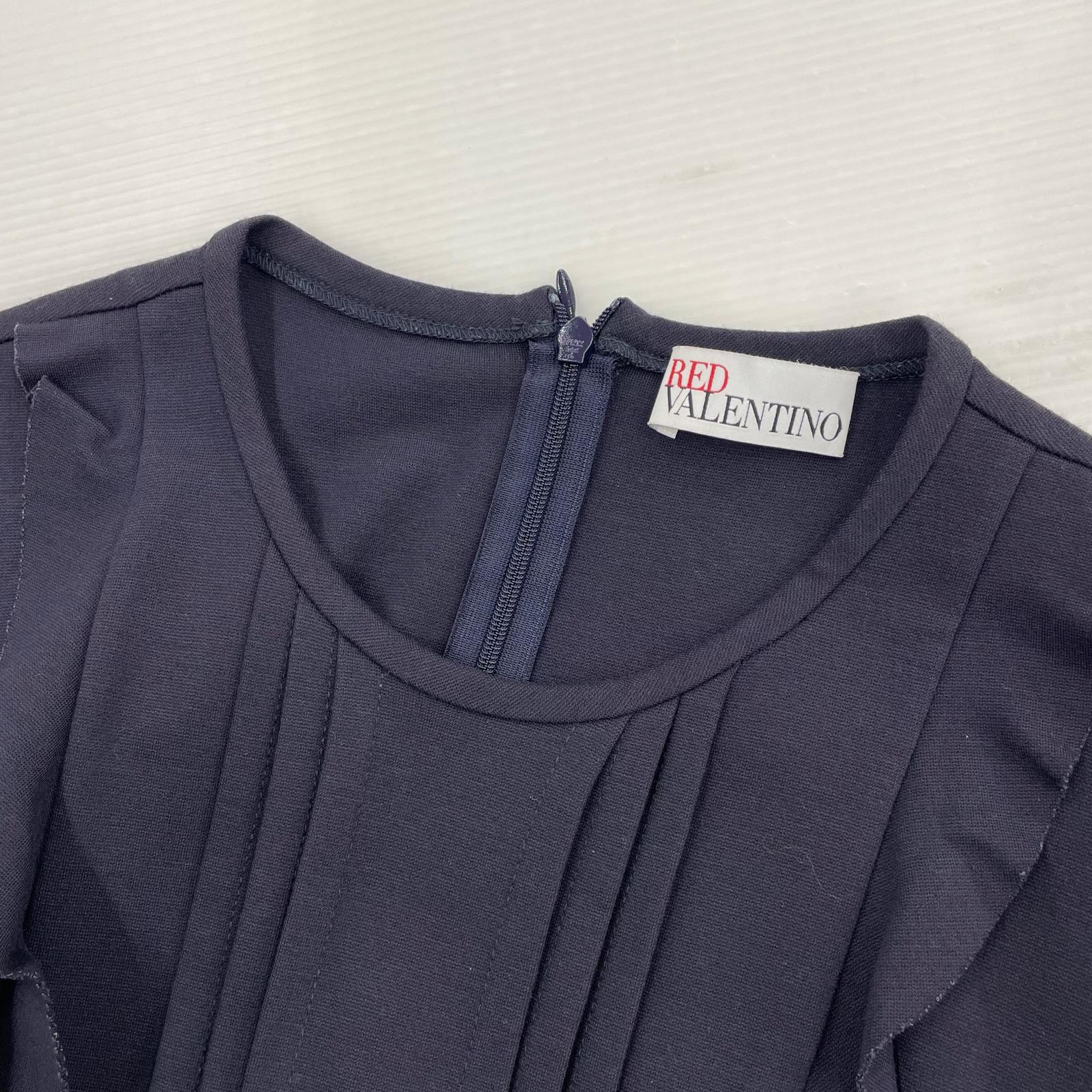 ワンピース RED VALENTINO N/Sワンピース 紺 ネイビー