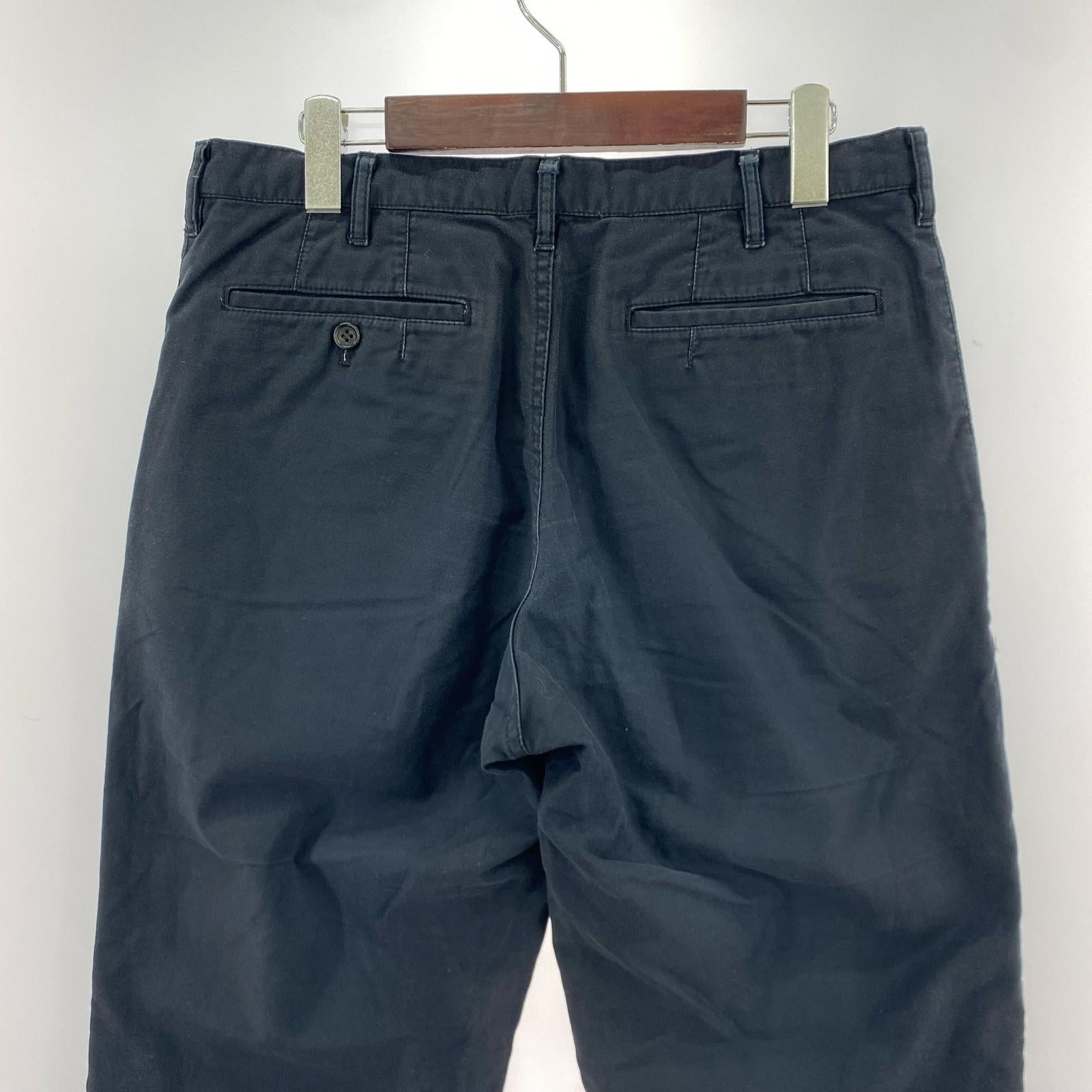 パンツ COMME des GARCONS HOMME DUEX コットンスラックス DR-P051 黒 (M) M ブラック