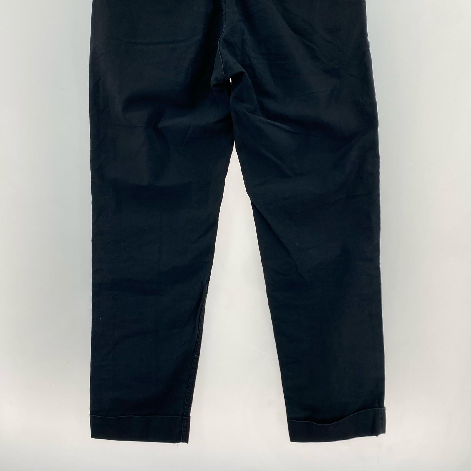 パンツ COMME des GARCONS HOMME DUEX コットンスラックス DR-P051 黒 (M) M ブラック