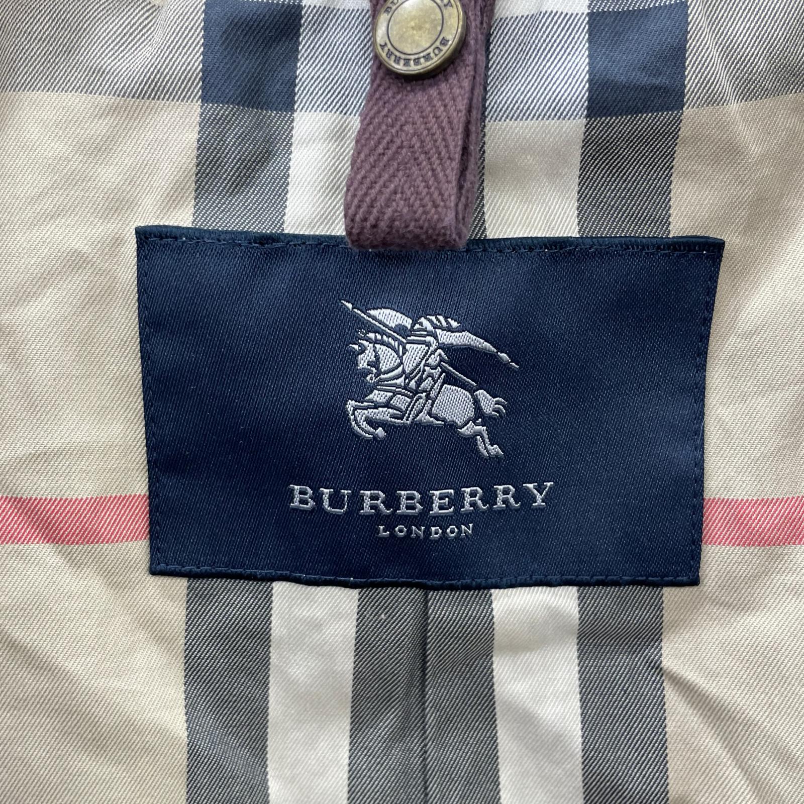 ジャケット BURBERRY LONDON モッズコート 茶 (L) L ブラウン