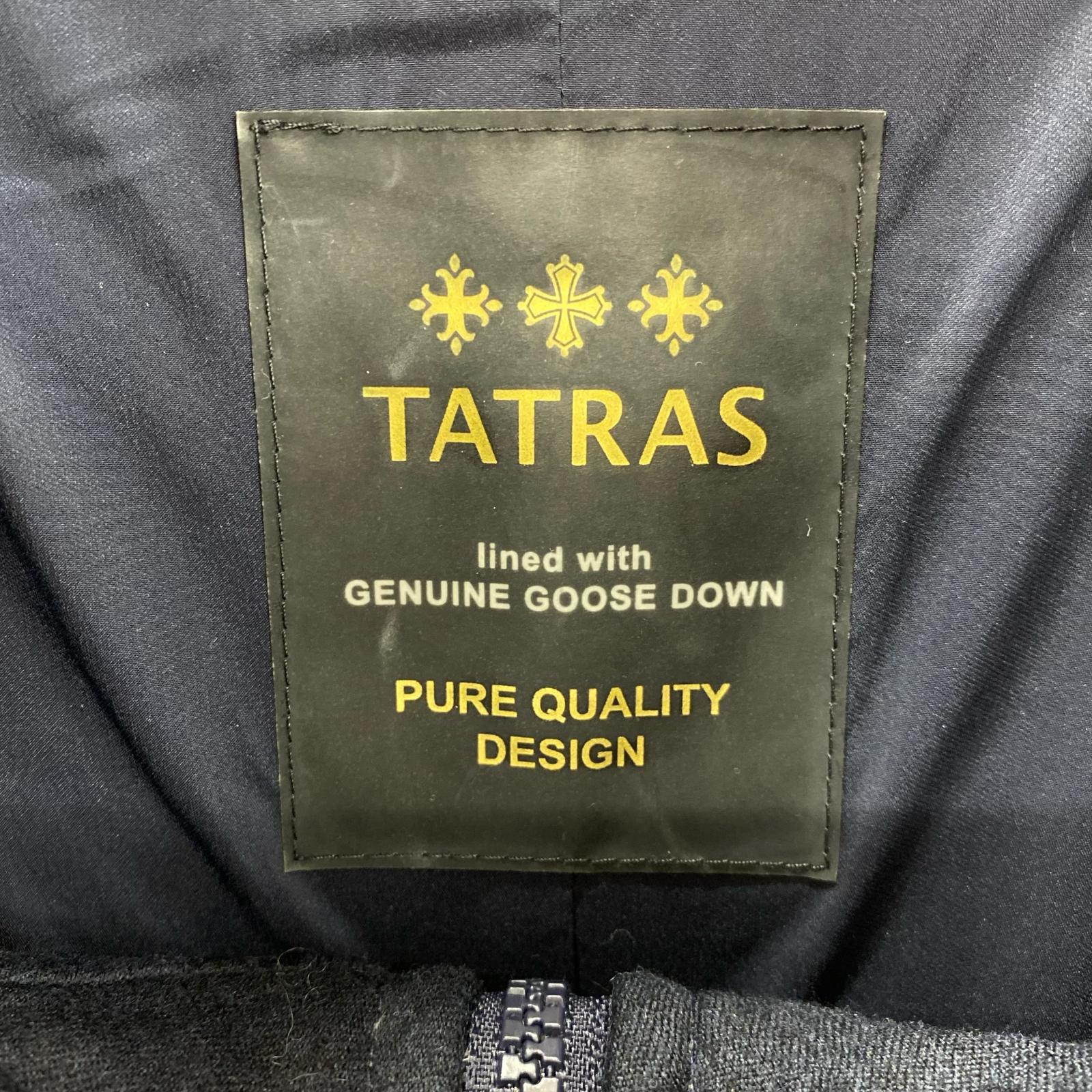 ダウンジャケット TATRAS ロングダウンジャケット LTA6FW4216 紺 (02)