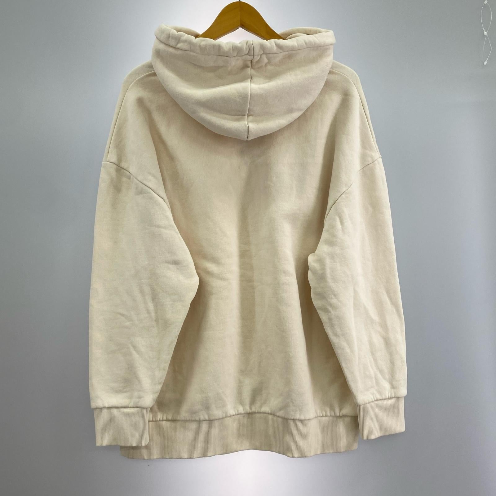 パーカー STELLA McCARTNEY ロゴプルオーバーパーカー ベージュ (38) 38 ベージュ