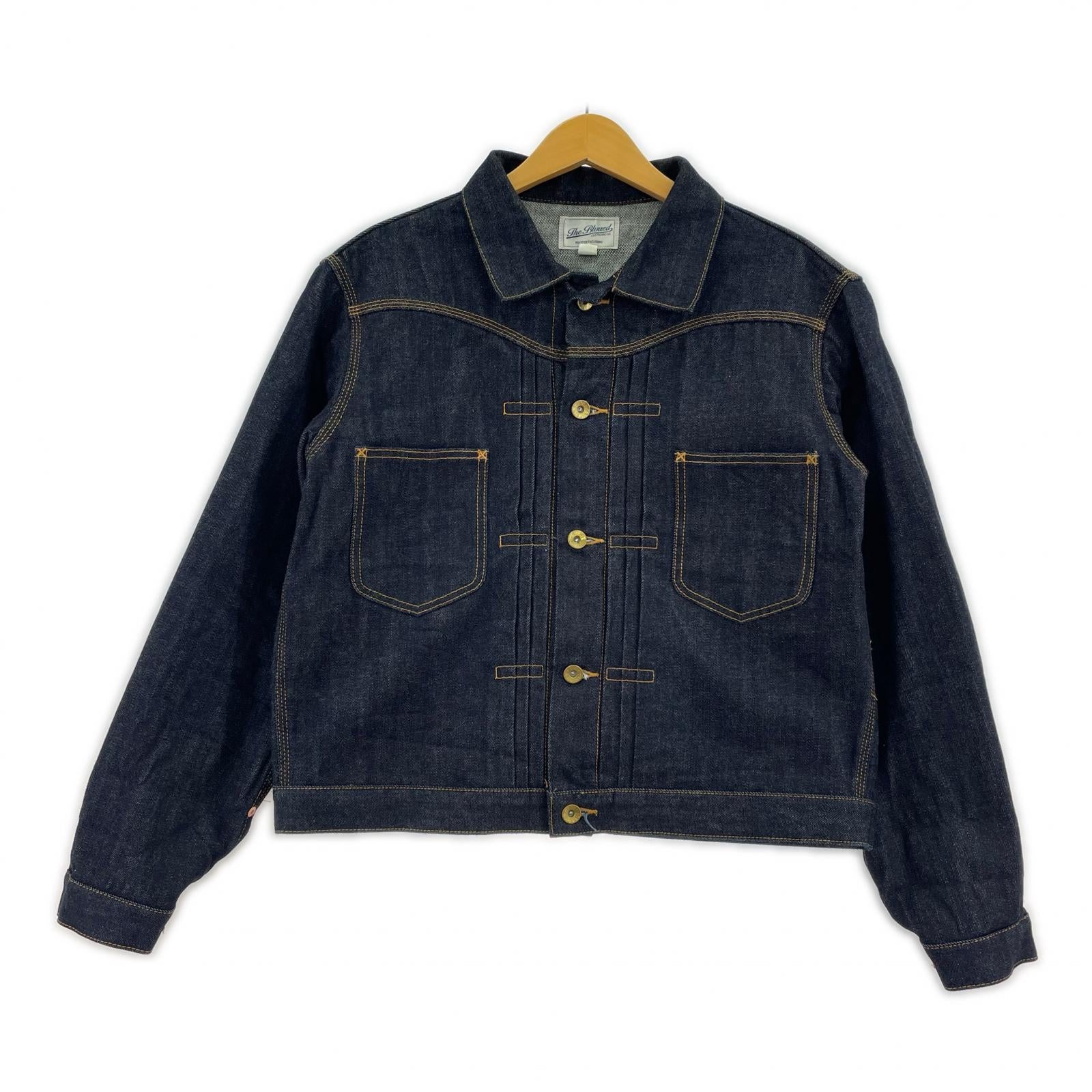 デニムジャケット Blurred BLD063 14oz DENIM JACKET 40 40 ネイビー