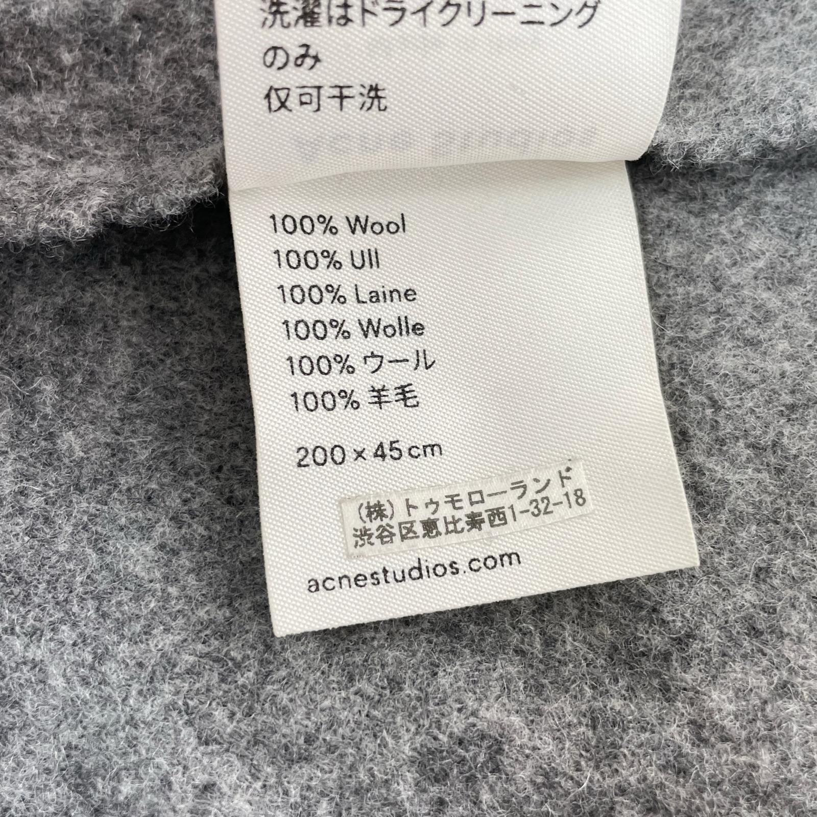 その他アクセサリー マフラー グレー グレー