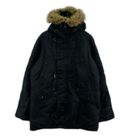 ジャケット N-3B/ALPHA INDUSTRIES/M M ブラック