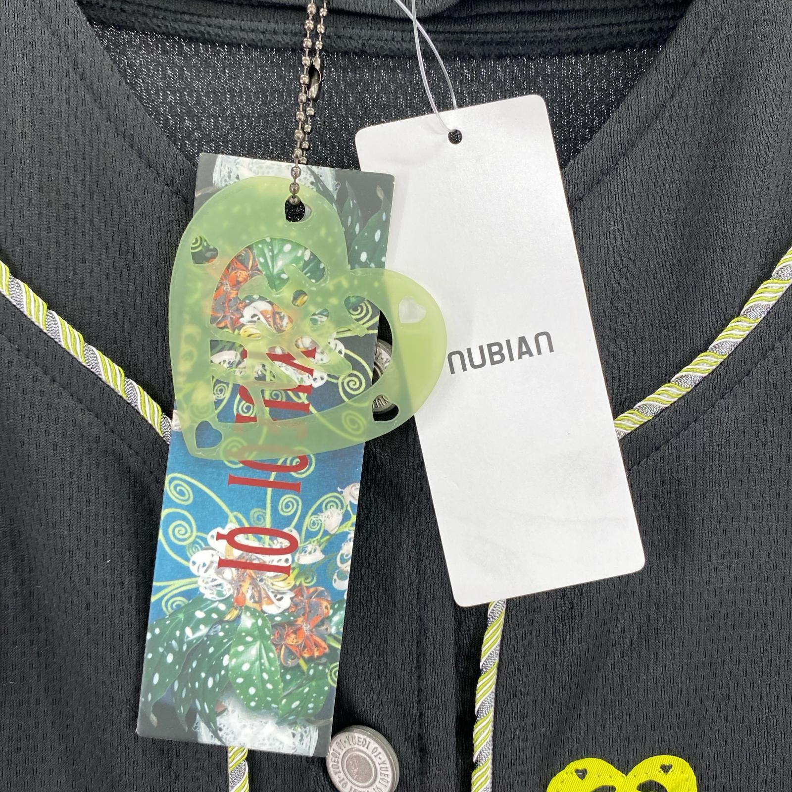 半袖シャツ YUEQI QI SS25 BASEBALL JERSEY S ブラック