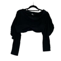 長袖Tシャツ Lucila Safdie Harlow Crop Top Jersey S ブラック