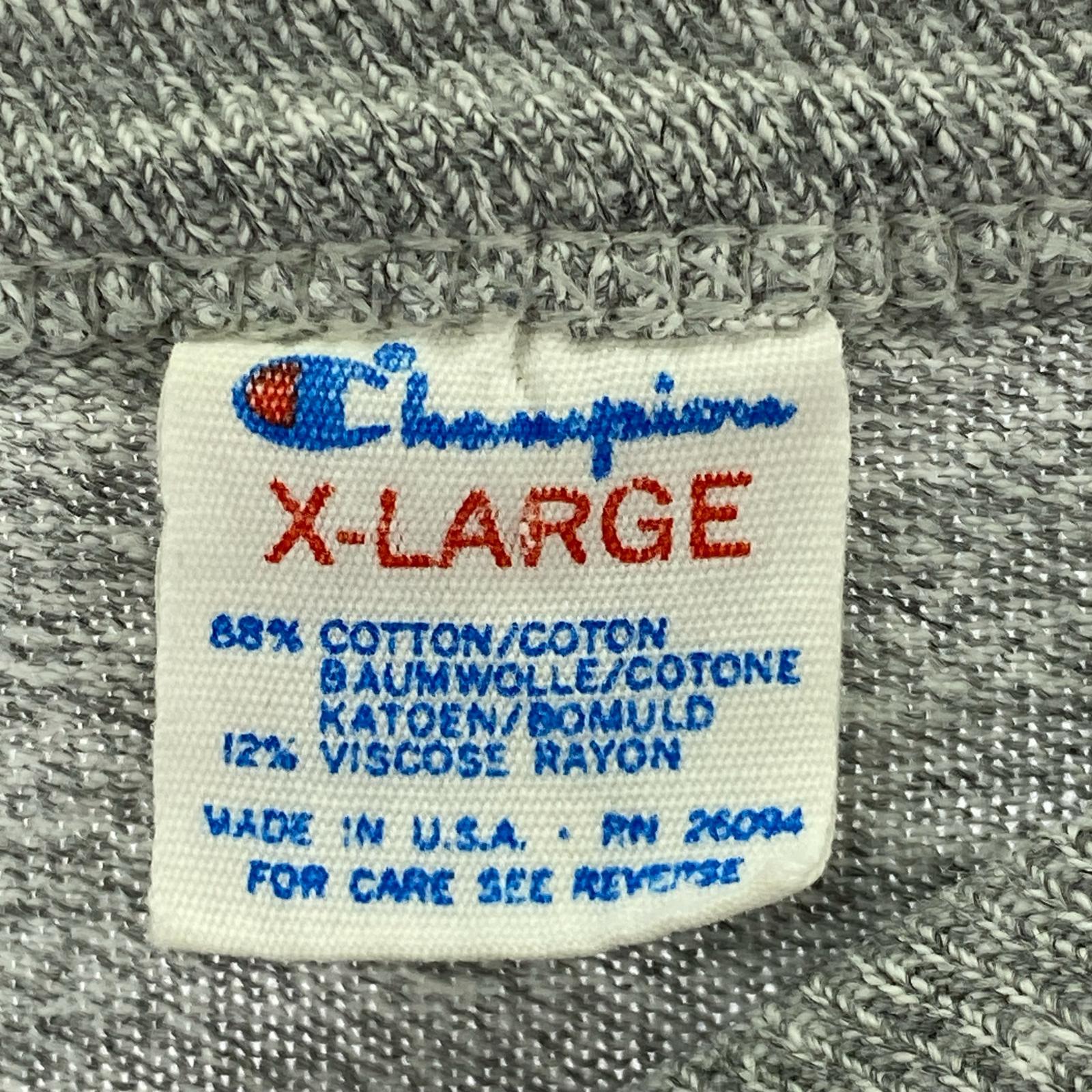 半袖Tシャツ プリントトリコ 杢グレー XL グレー