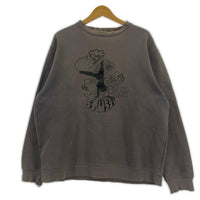 スウェット 00s GET STUPID FRESH フェード グレー L L グレー