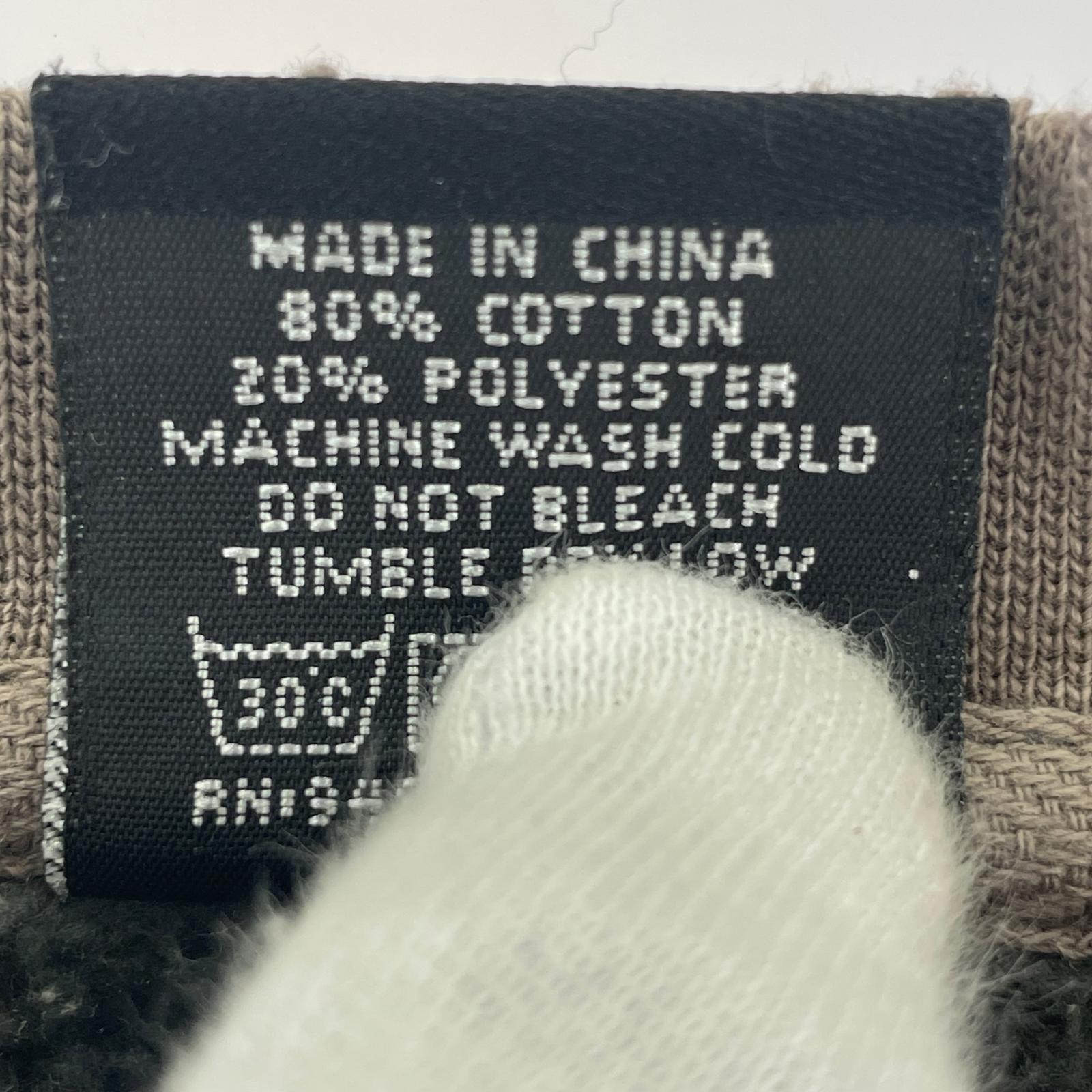 スウェット 00s GET STUPID FRESH フェード グレー L L グレー