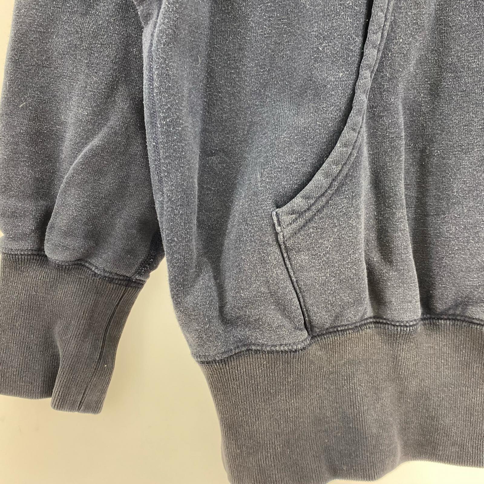 パーカー 日本製 ダブルジップフーディー XL NVY