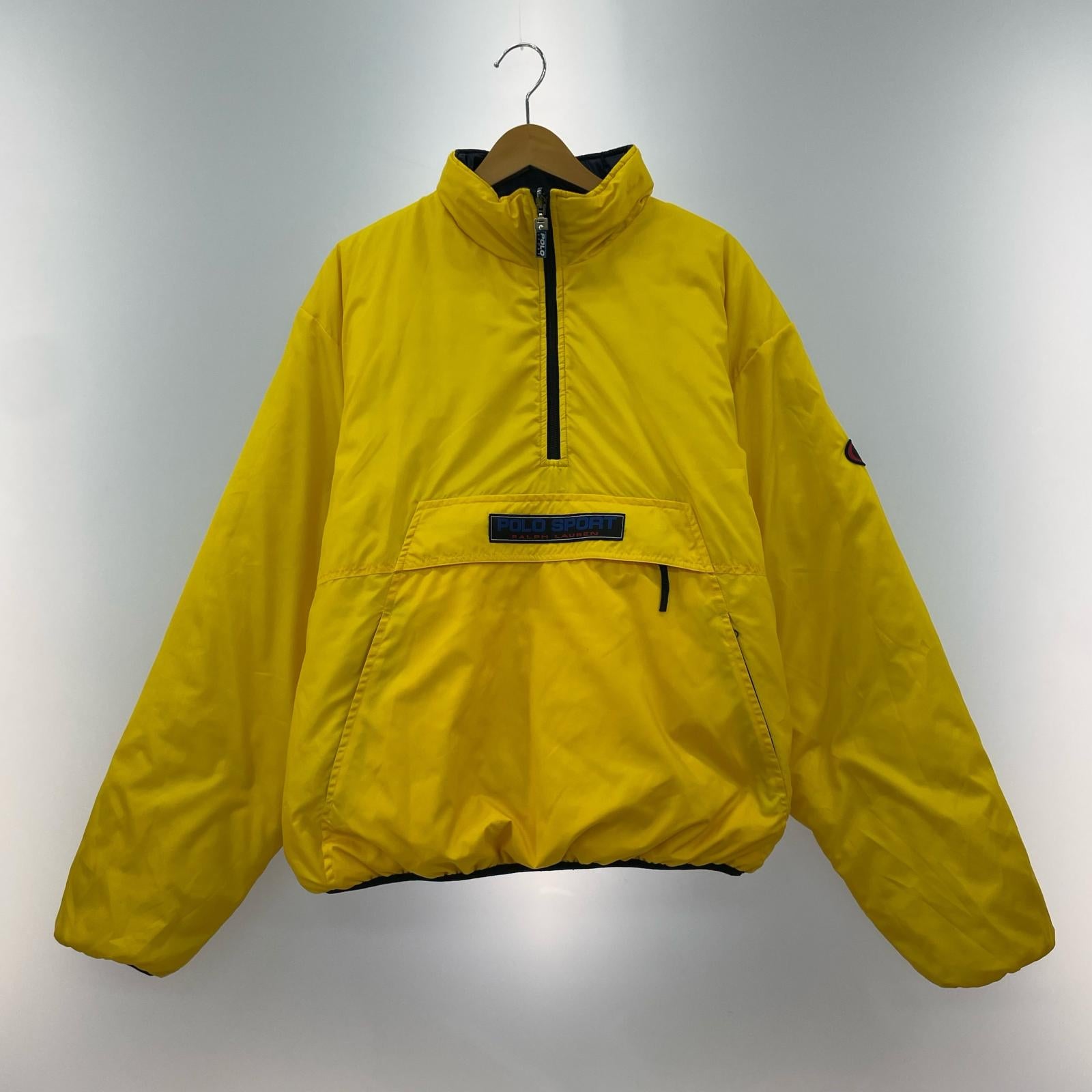 ダウンジャケット POLO SPORT リバーシブル アノラックパファージャケット L L