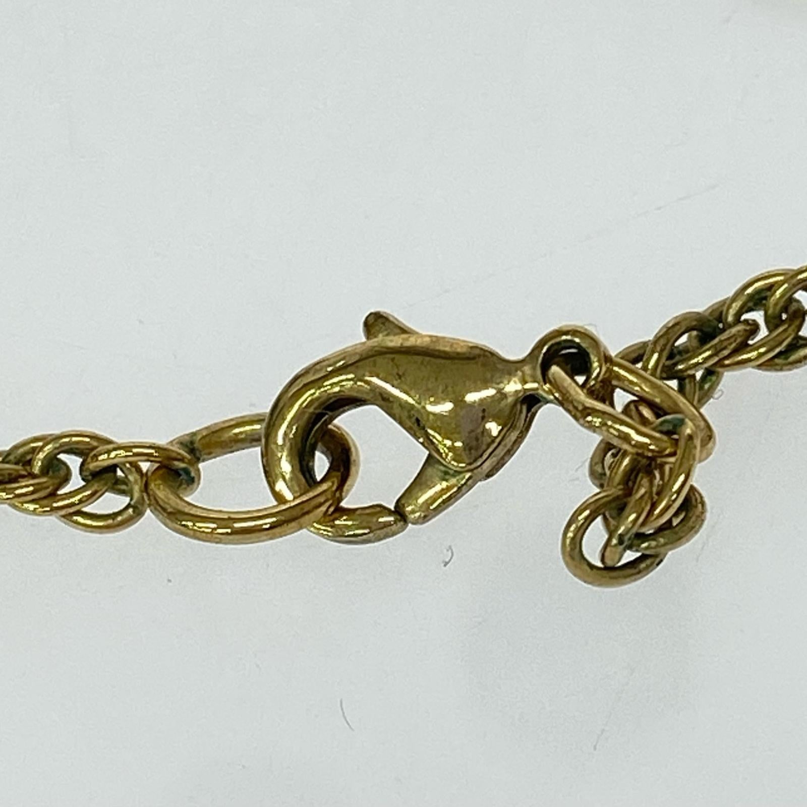 ネックレス Vivienne Westwood Crystal Teddy Pendant テディベアペンダント ゴールド