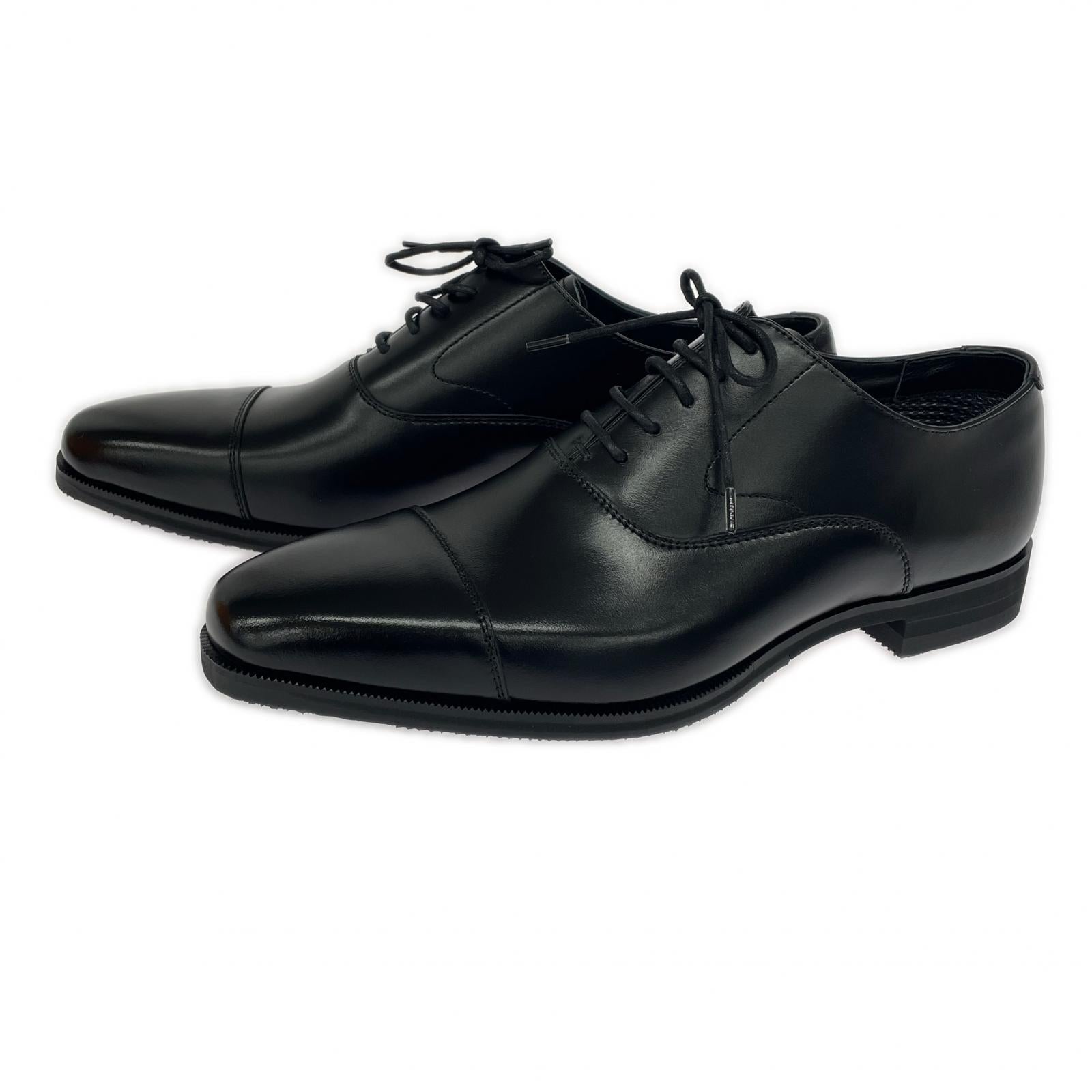 シューズ MADRAS MODELLO ビジネスストレートチップ GORE-TEX 黒 (27.0) 27cm (US9 UK8 1/2 EU44) ブラック