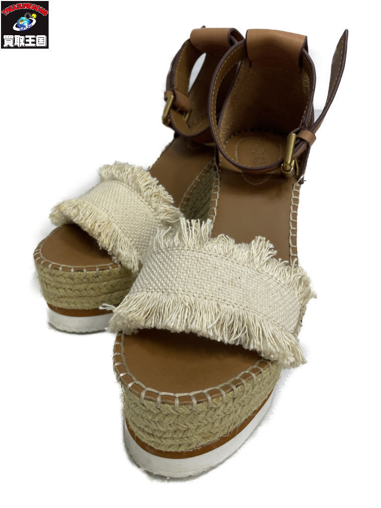 see by chloe SB28152 レザー切替サンダル 38